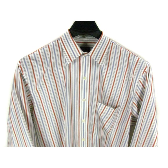 Jos A Bank Men's Shirt Size L Long Sleeve - Picture 2 of 4